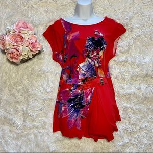 FYLO London womens Floral Blouse, size M